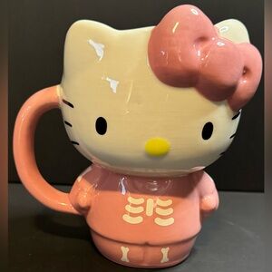 Hello Kitty Halloween Pink Skeleton Mug Ceramic Sanrio - Brand New - Cute Fun